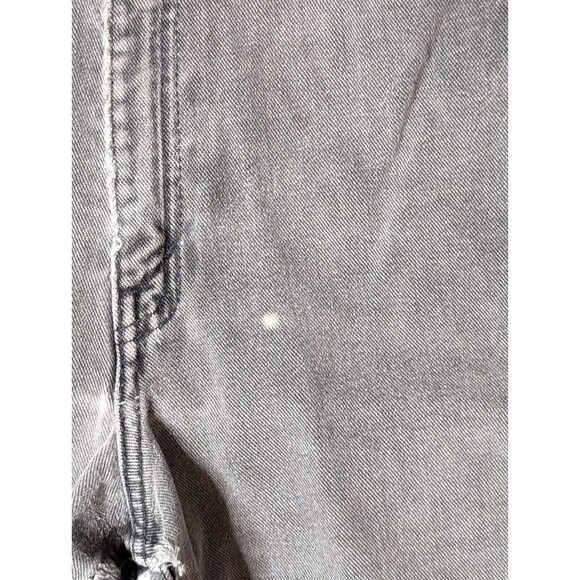 LEVI'S 550 Classic Relaxed  Tapered Black Denim Jeans Womens 14 Mis M Distressed - Picture 6 of 16